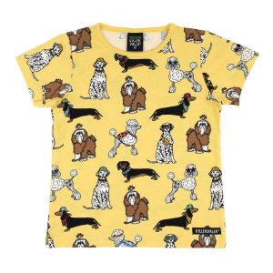T-SHIRT FUNKY DOGS – BANANA