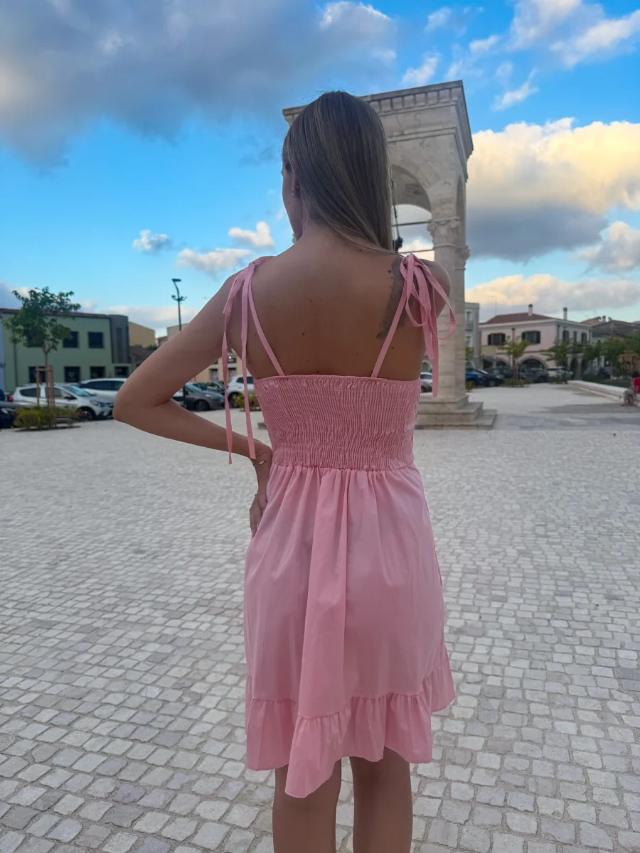 Abito “Bien sur” rosa - immagine 4