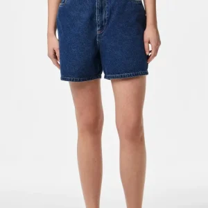 Abbi Shorts - denim blu medio