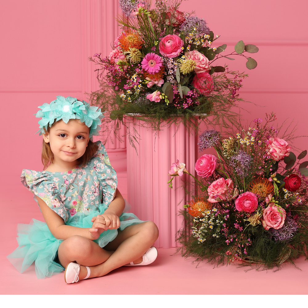 Terminata Corona di fiori tiffany per capelli - immagine 3