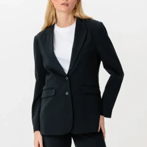 Blazer dalla vestibilità classica - Blu scuro