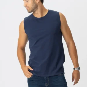 Tee senza maniche - Navy