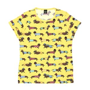 T-SHIRT ADULTO DACHSUND – LEMON