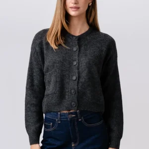 Cardigan Angelique - Grafite