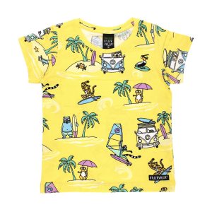 T-SHIRT SURF – LEMON