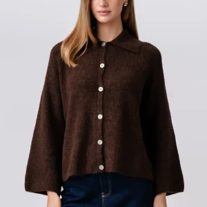 Josie Polo in maglia - Marrone