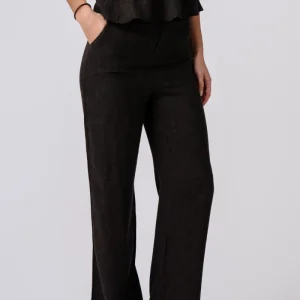 Aya Sciolto Pants - Marrone