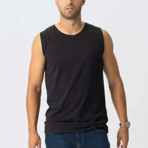 Tee senza maniche - nero