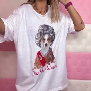 T-shirt Lumina “Just be a queen”