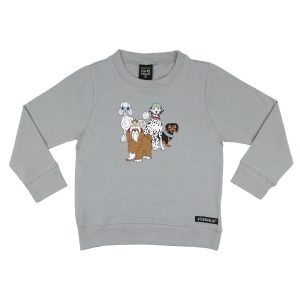 FELPA GIROCOLLO FUNKY DOGS – FOSSIL