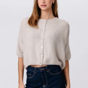 Maglia a maniche corte Mary - Beige