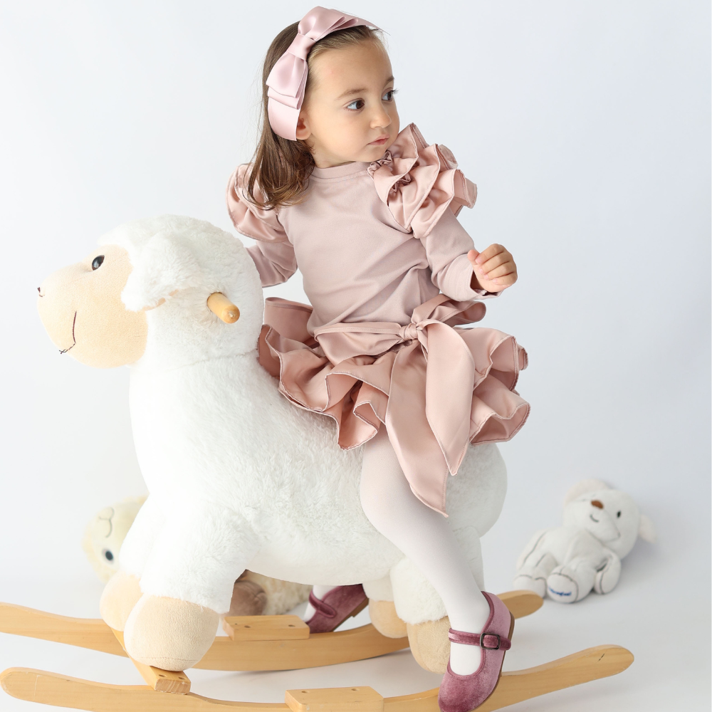 Terminata Gonna Fiocco rosa cipria - immagine 8