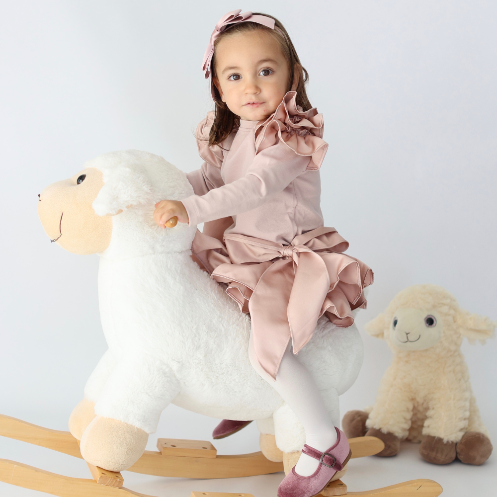 Terminata Gonna Fiocco rosa cipria - immagine 4