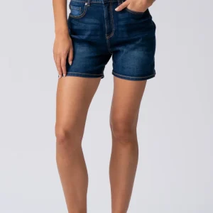 The Original Performance Denim Shorts - Dark Blue Denim