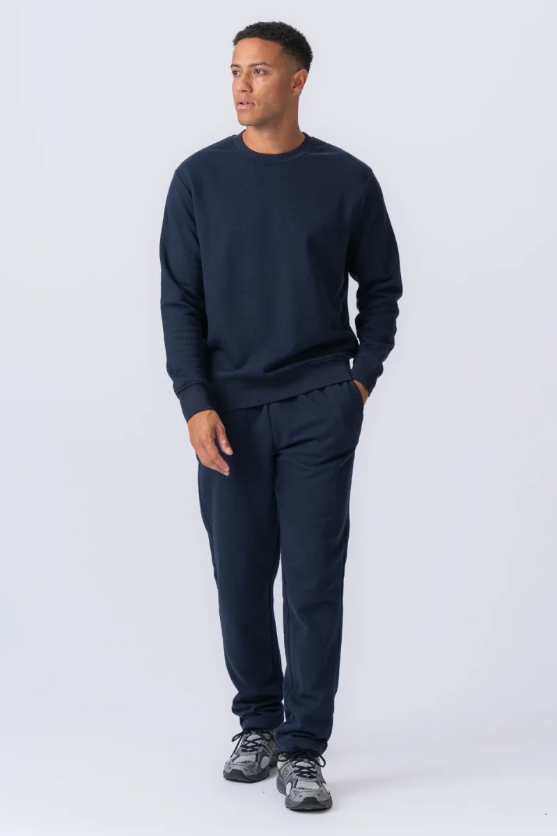 Felpa Essential - Blu marino - immagine 3