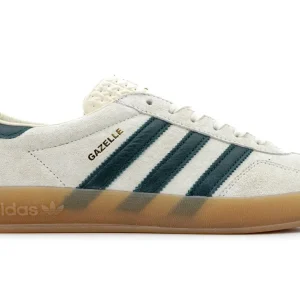 Adidas Gazelle Indoor Cream White Collegiate Green Gum