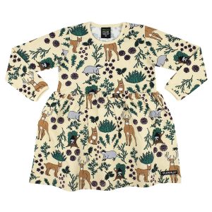 VESTITO WINTER FOREST – BEIGE