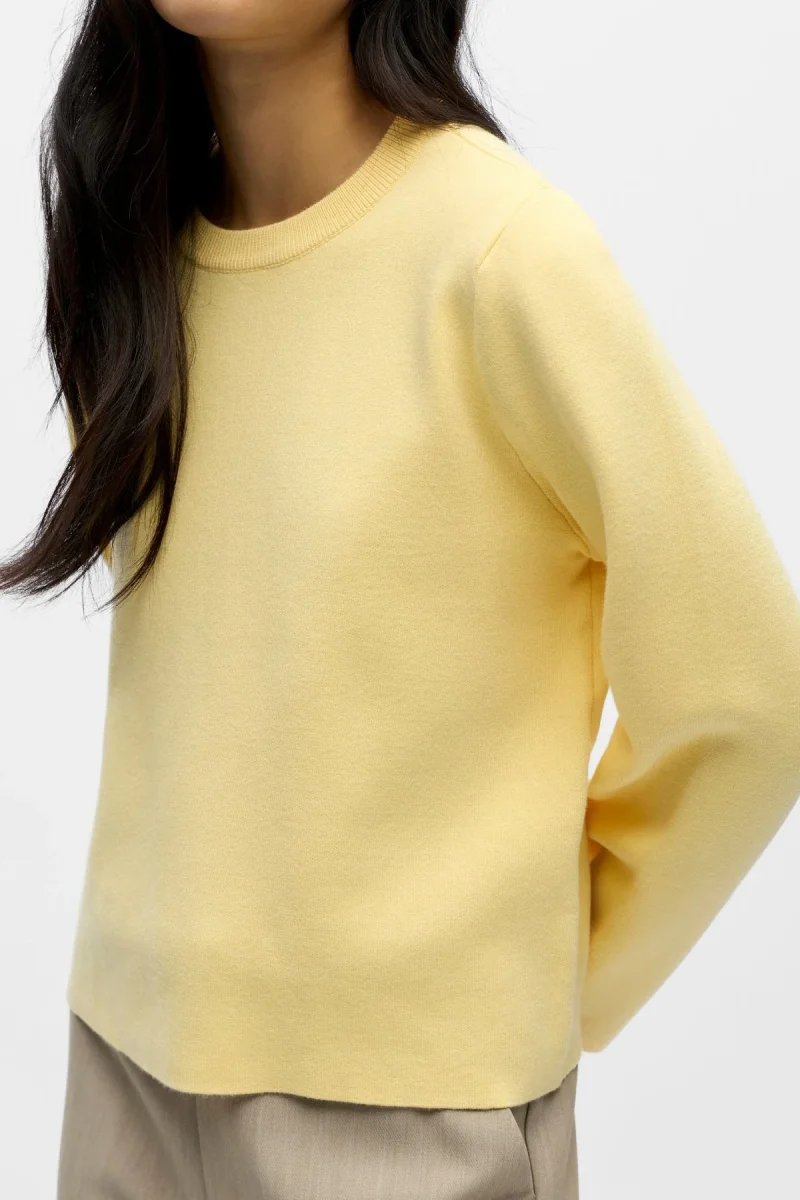 Pullover Reynard con scollo a O - Luce solare - immagine 4