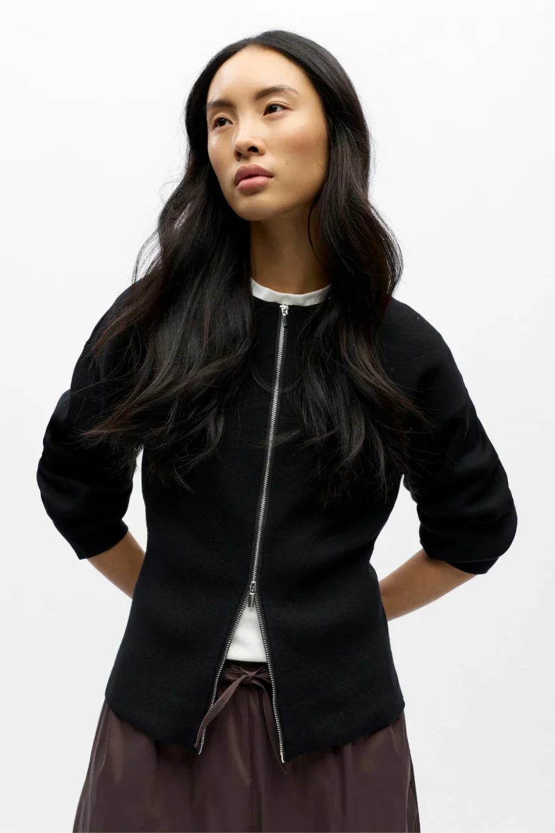 Cardigan in maglia Reynard - Nero - immagine 5