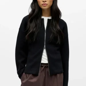 Cardigan in maglia Reynard - Nero