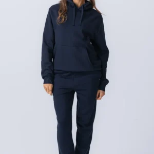 Felpa con cappuccio Essential da donna - blu scuro