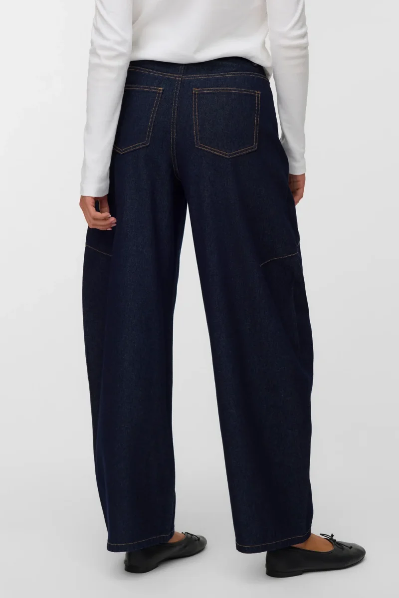 Jeans a botte larga Kaitlin - Denim blu scuro - immagine 5