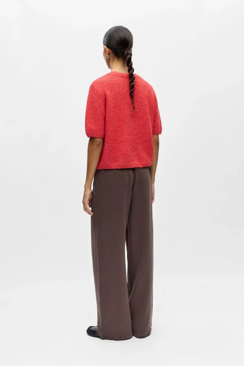 Cardigan in maglia con scollo a V Saggia - Poinsettia Melange - immagine 5