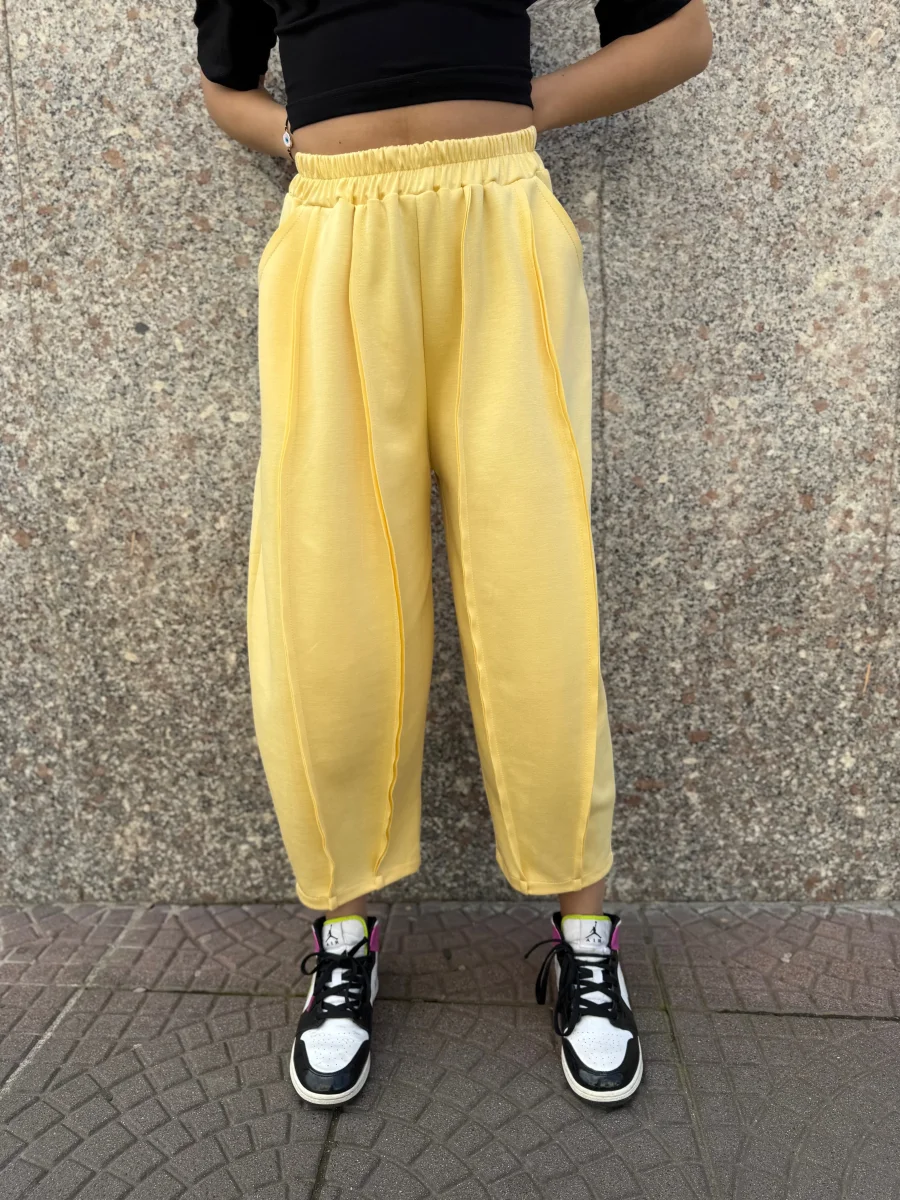 Pantaloni “Cleo” gialli - immagine 4