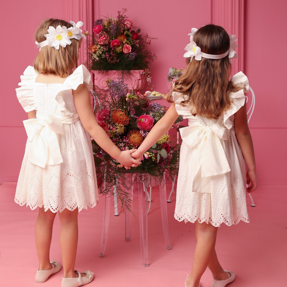 Terminato Abito Isabel in pizzo San Gallo - immagine 6