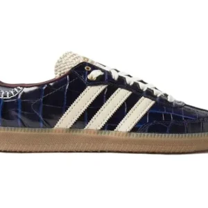 Adidas Samba Wales Bonner Navy Crocodile