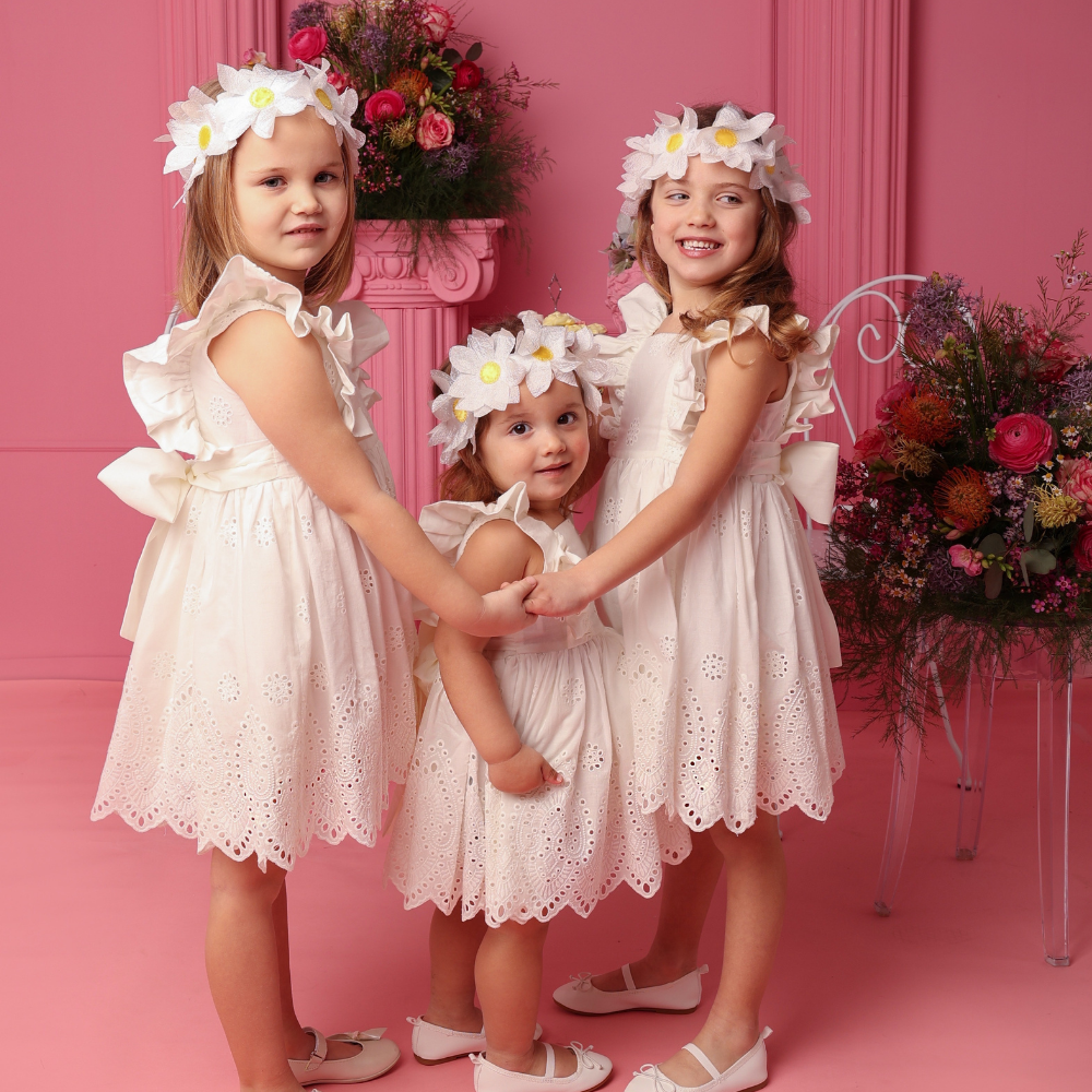 Terminato Abito Isabel in pizzo San Gallo - immagine 9