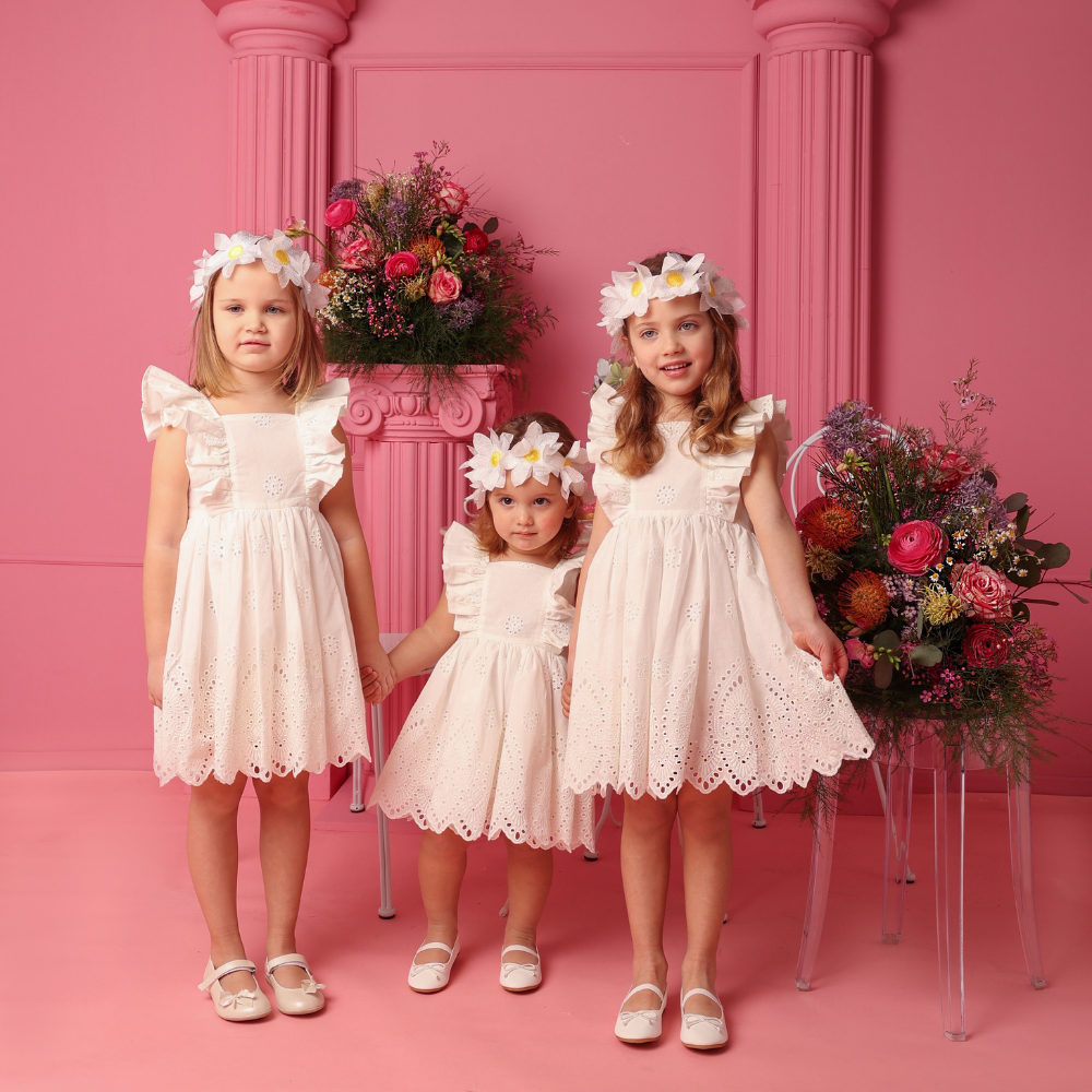 Terminato Abito Isabel in pizzo San Gallo - immagine 4