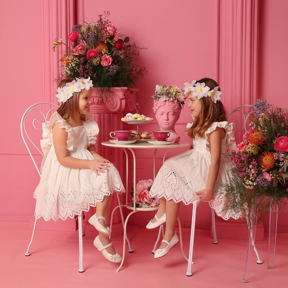 Terminato Abito Isabel in pizzo San Gallo - immagine 7