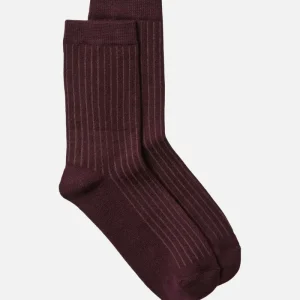 Cillie Solid Socks - Winetasting