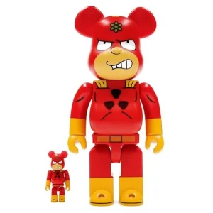 Bearbrick 100% 400% The Simpsons Radioactive Man