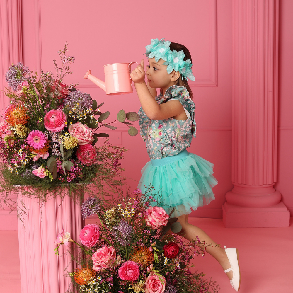 Terminata Corona di fiori tiffany per capelli - immagine 5