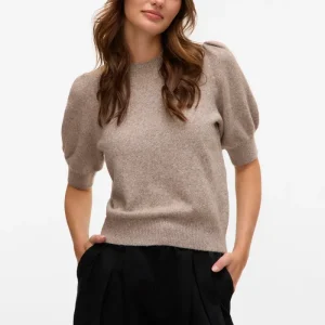 Pullover Doffy con scollo a O - Moon Rock Melange