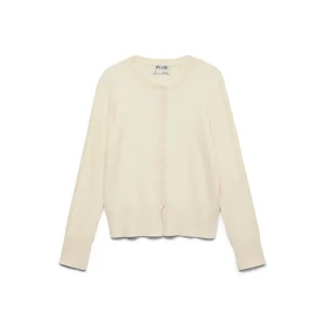 Cardigan in maglia Vina - Betulla