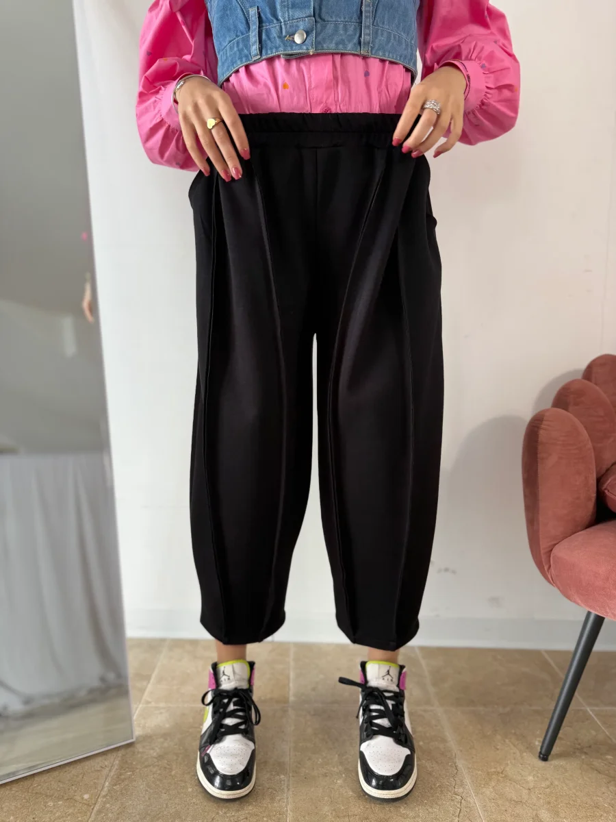 Pantaloni “Cleo” neri