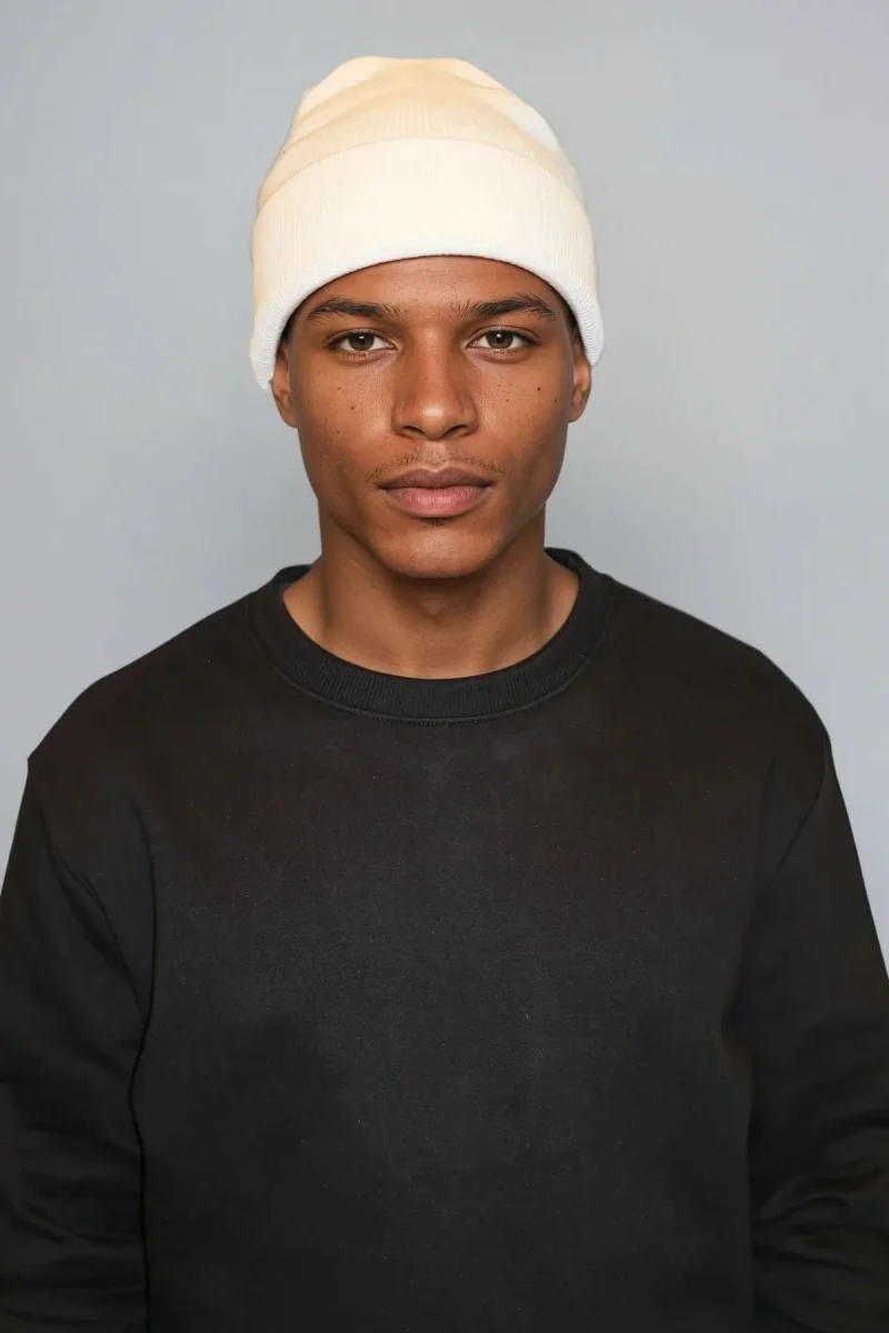 Berretto classico - Bianco sporco