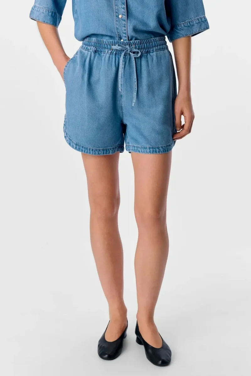 Telaio Shorts - denim azzurro - immagine 2