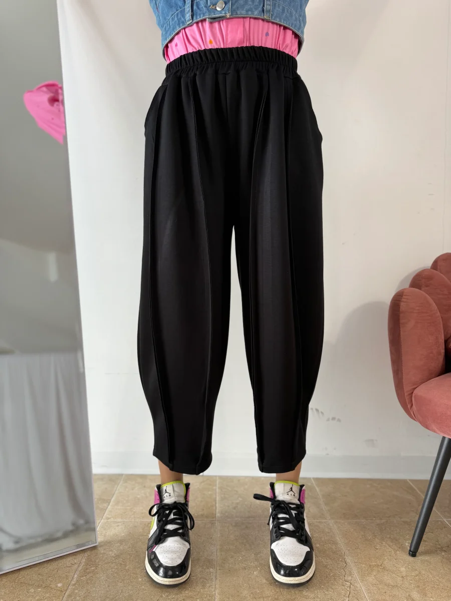 Pantaloni “Cleo” neri - immagine 3