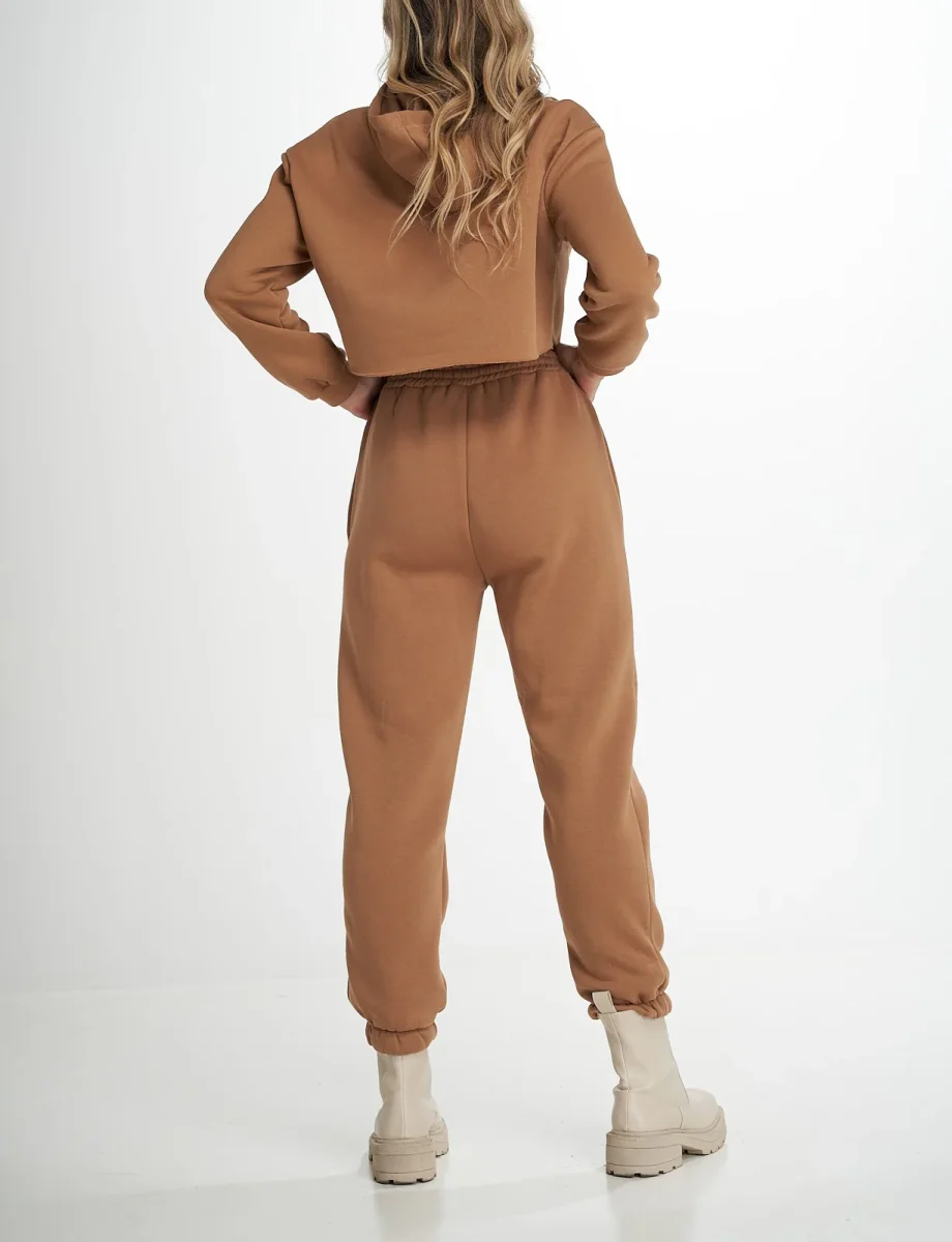 Pantalone Jogger Biscotto con ricamo Rue 19 Milano - immagine 5