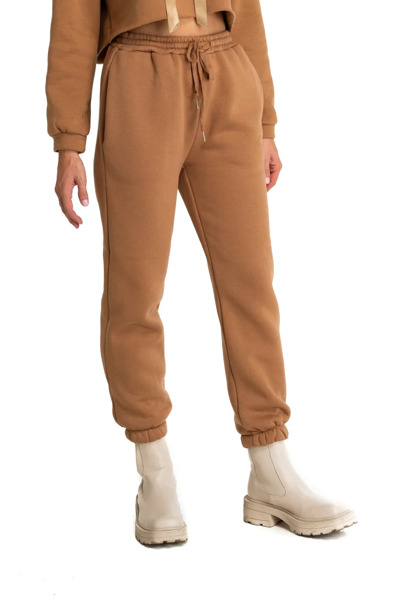 Pantalone Jogger Biscotto con ricamo Rue 19 Milano - immagine 7