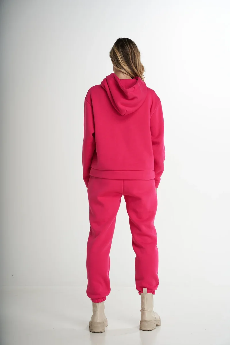 Pantalone Jogger fucsia con ricamo Rue 19 Milano - immagine 6
