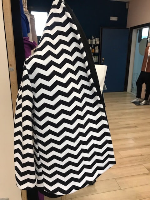 Giacca donna mezza stagione reversibile optical - immagine 5