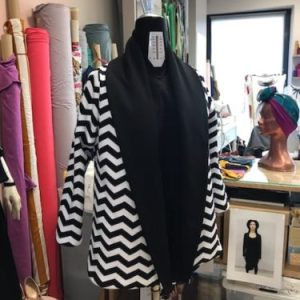 Giacca donna mezza stagione reversibile optical