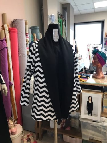 Giacca donna mezza stagione reversibile optical