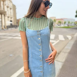 Abito denim “Lacy”