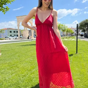 Abito Lumina “Capri” bordeaux